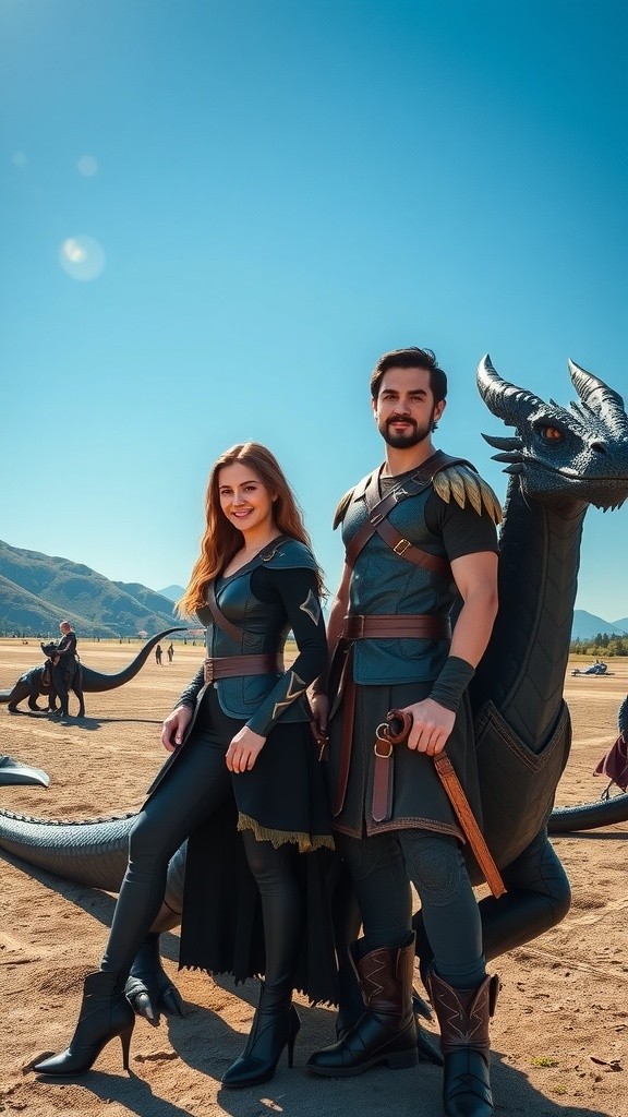 Wings of Love: Dragon Riders' Descent