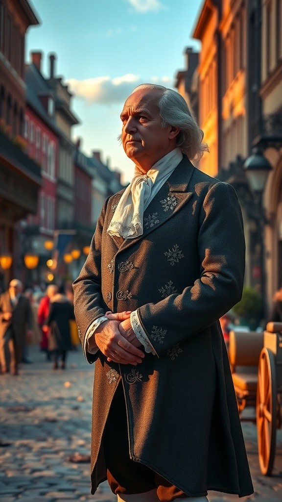 Ben Franklin's Astonishing Encounter with the 21st Century: A Journey Through Time and Innovation!