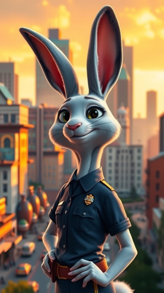 Judy Hopps: Zootopia's Brave Rabbit Officer