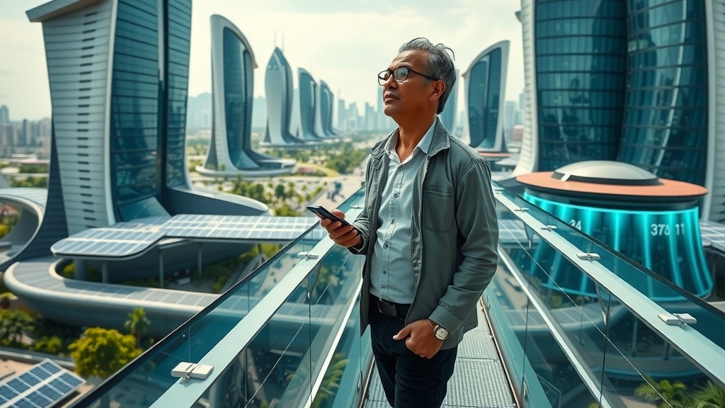Masa Depan Kota Futuristik Indonesia 2050