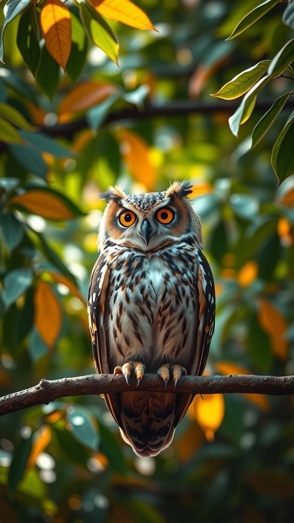 Jungle Wisdom: The Monkey and the Owl