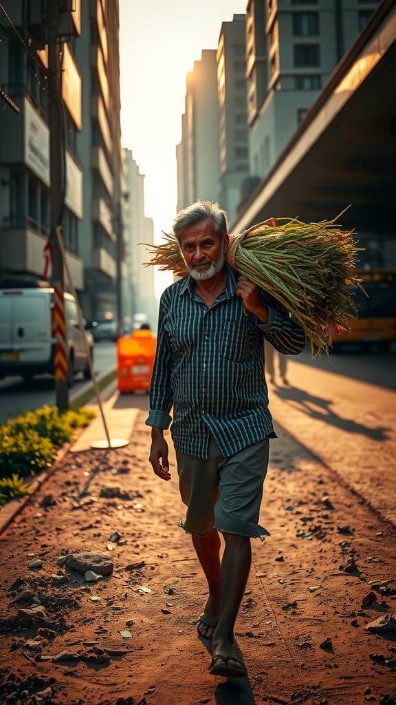 किसान की गाँव वापसी: शहर की जिंदगी से दूर