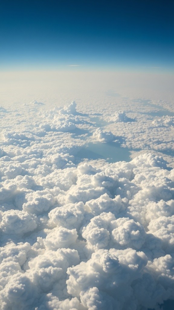 Pemandangan Stratosfer: Sinematika Awan dan Matahari