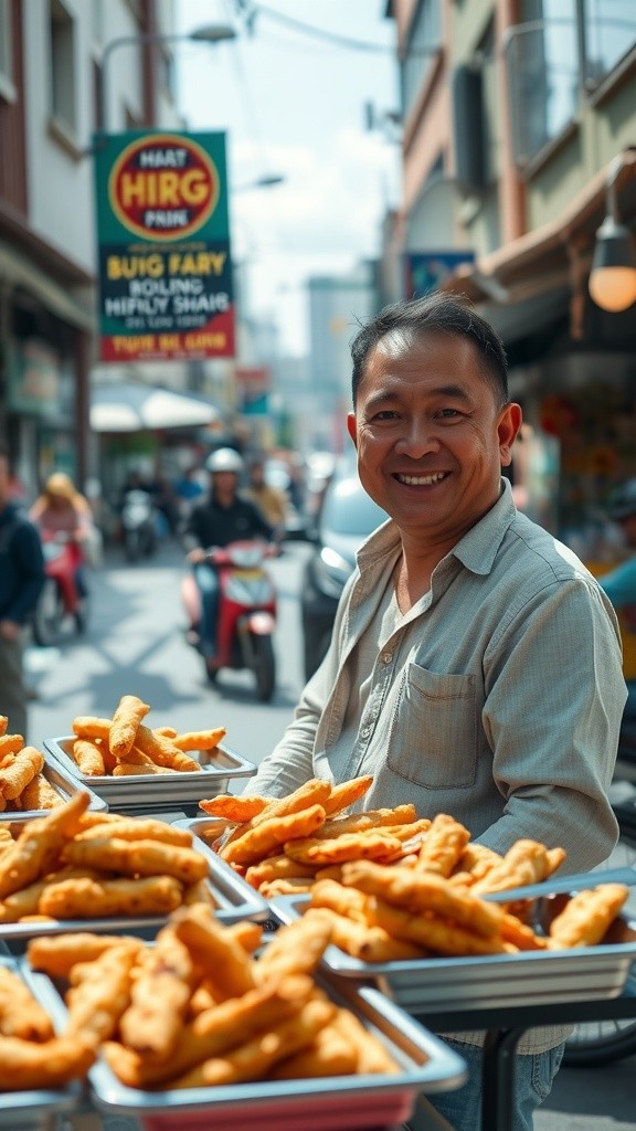Gorengan dan Gosip: Rahasia Penjual yang Tahu Segalanya