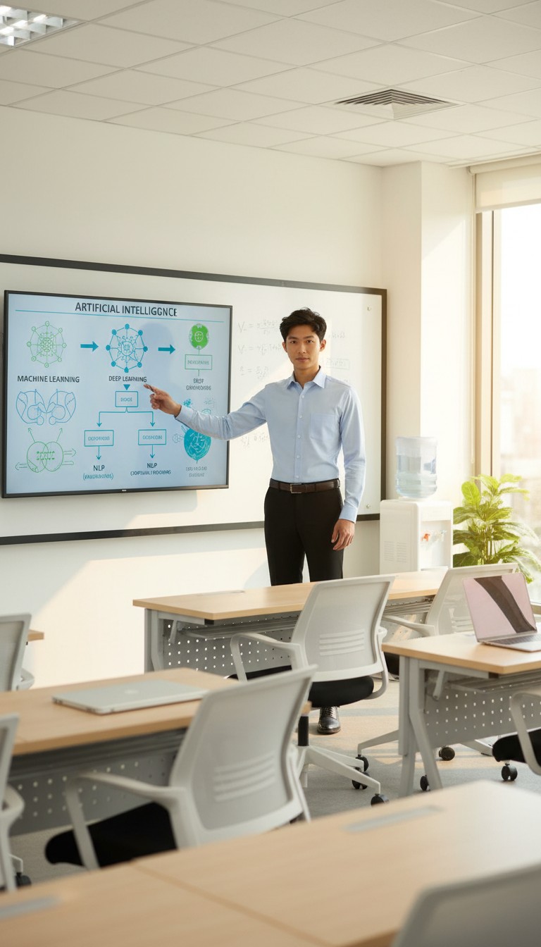 Teaching Artificial Intelligence: A Classroom Session