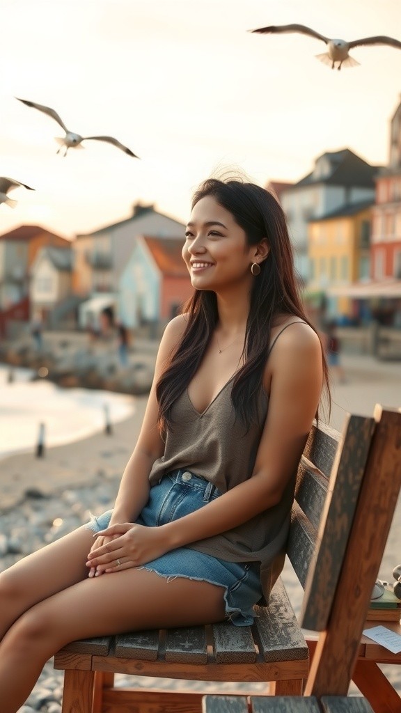 Amor entre Olas y Trazos