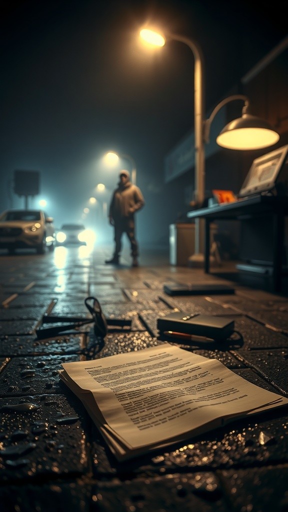 The Haunting Figure on California Street