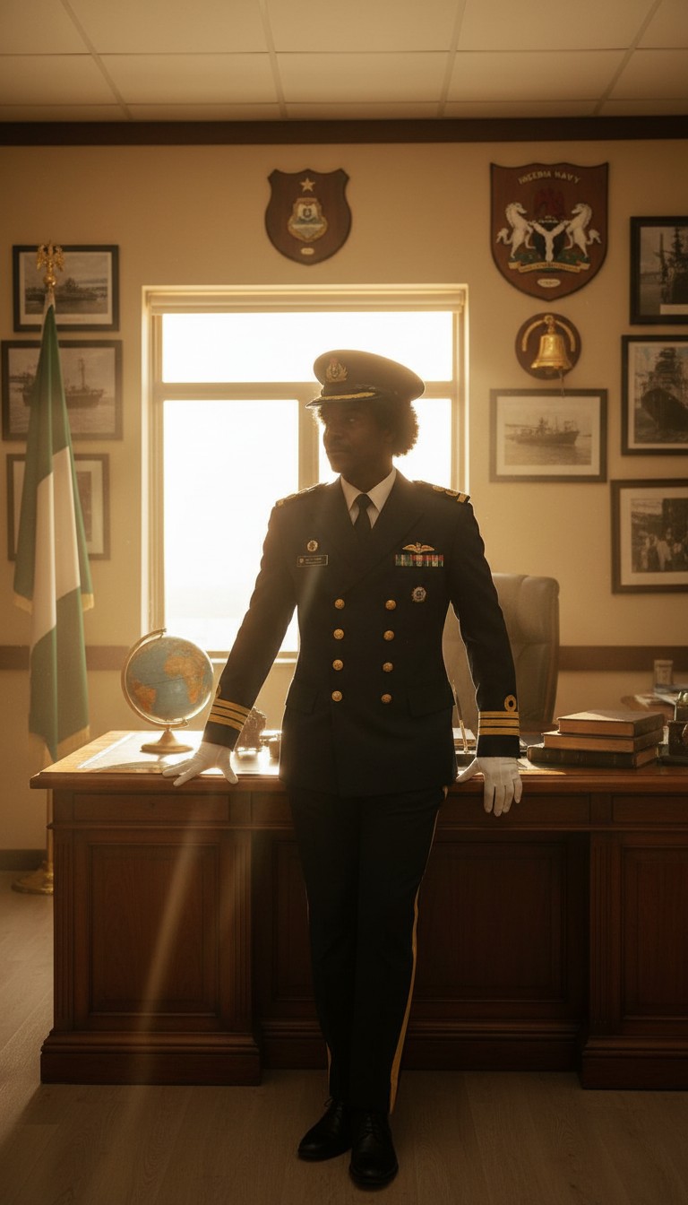 Guardian of the Waves: Adebayo's Naval Journey