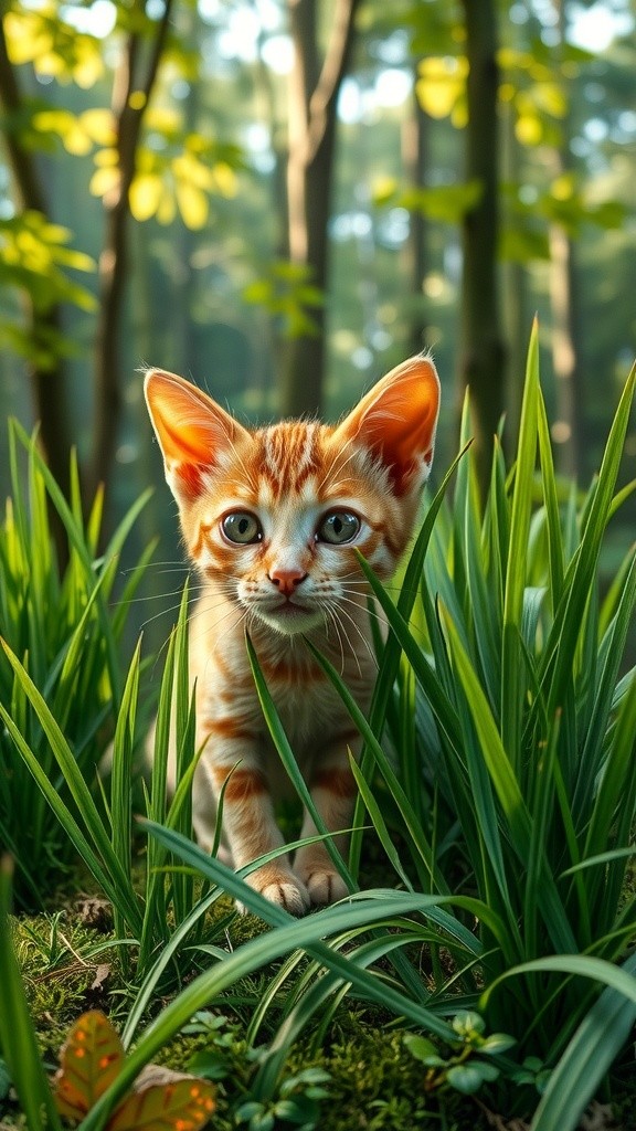 A Jungle Survivor: The Cat and the Elephant