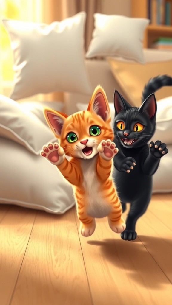 Epic Feline Chaos: From Paw Slaps to Furniture Shenanigans!