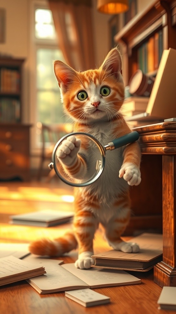 Kucing Detektif dan Kasus Ikan Hilang