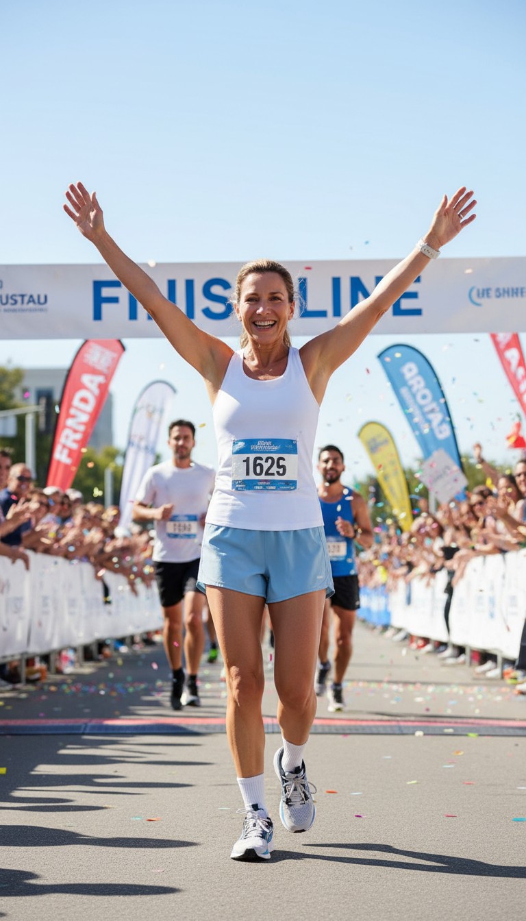 Elevate Your Recovery: The Red Incline Ramp for Marathon Runners