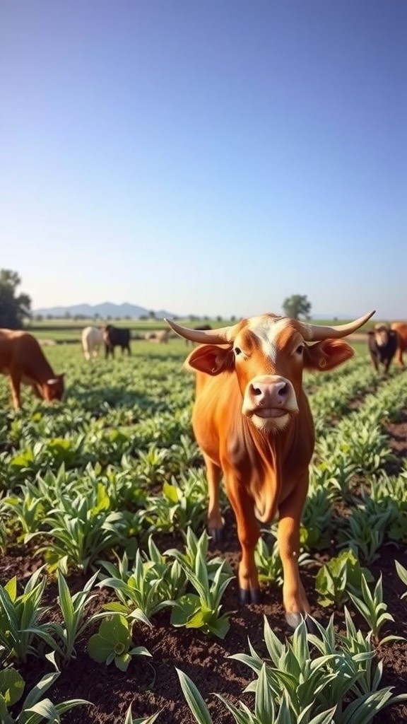 गाँव के जानवरों की मस्ती!