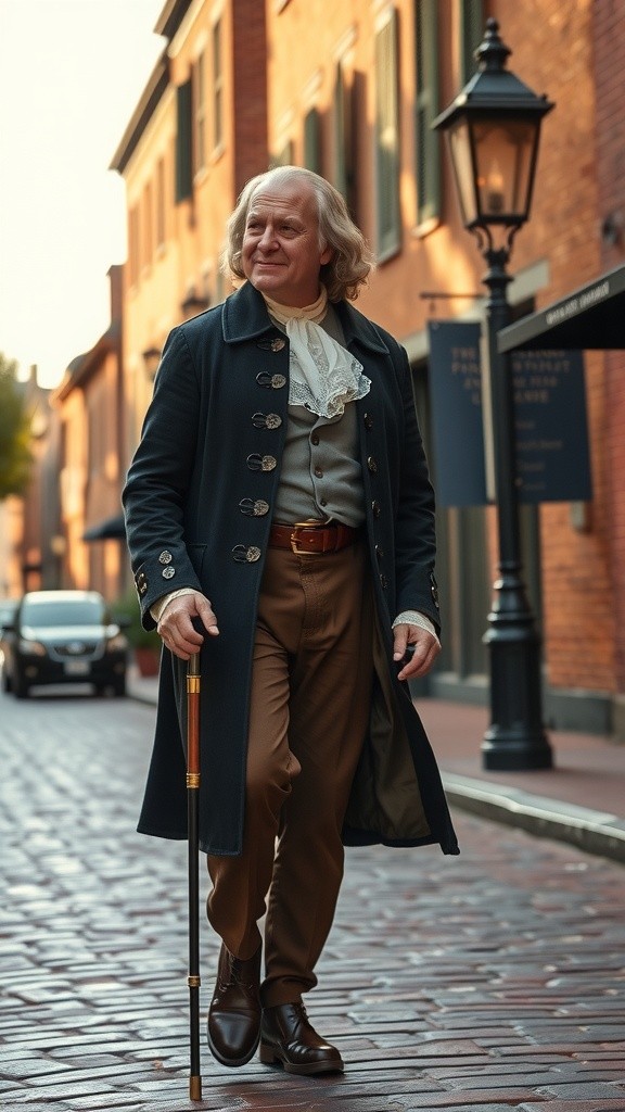 Franklin's Time Warp: A Journey to the Future