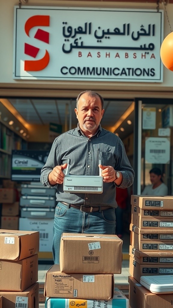 محل جلال البشابشة للاتصالات: شراء راوترات الأمن المستعمل بأسعار مناسبة