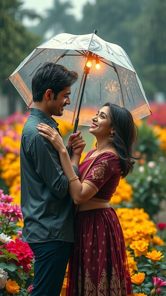 पहली बारिश में चाँदनी और रितेश की प्रेम कहानी