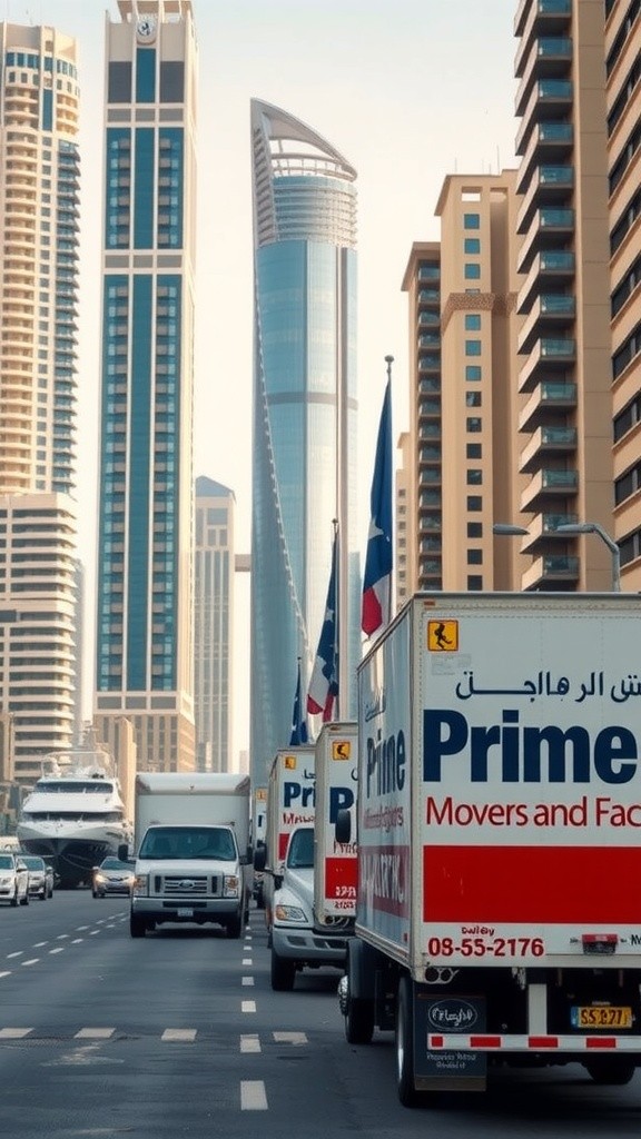 Efficient Moving Services in Dubai by Prime Movers and Packers