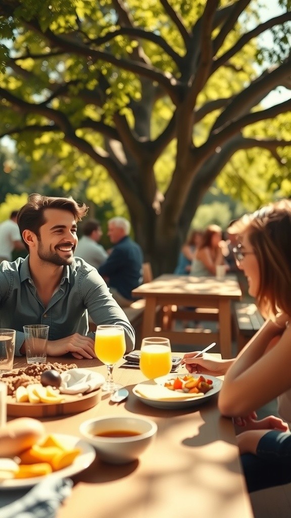 A Day by the River Under the Stars