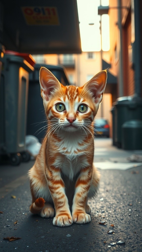 A Dream of Home: The Journey of a Stray Cat