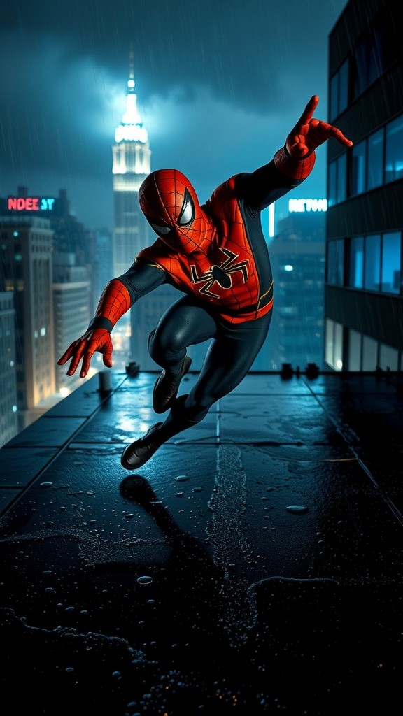 Spider Man in Action