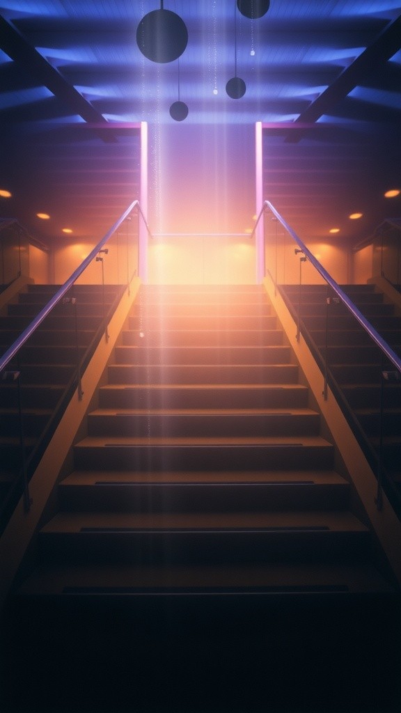 Steps of Transformation: A Journey through the Futuristic Realm