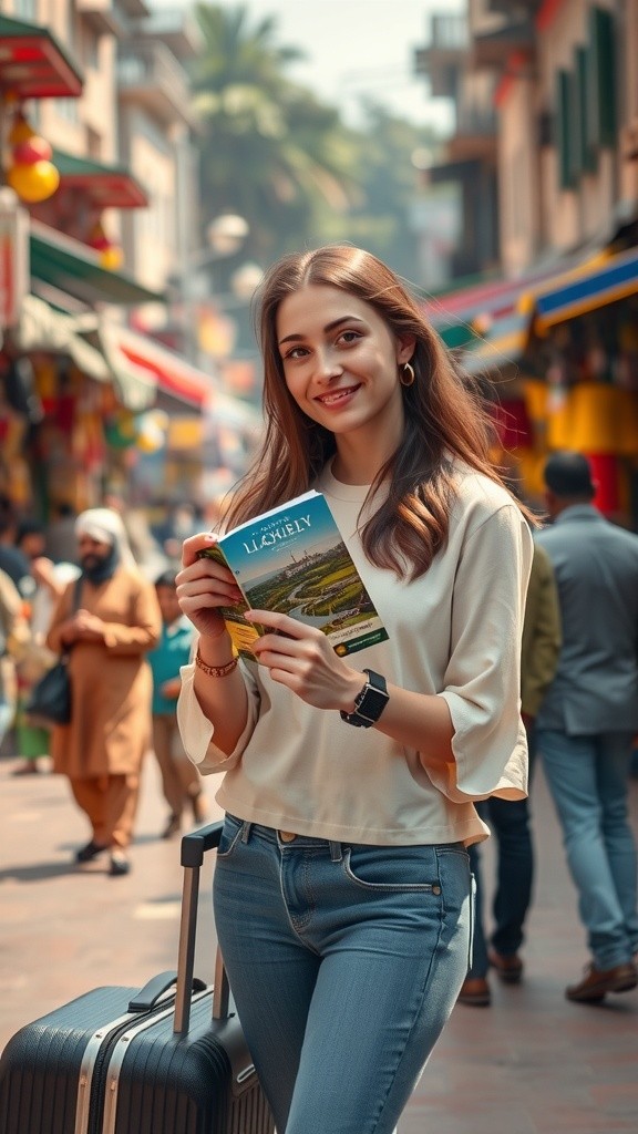 UK Girl Tries Street Food in Pakistan