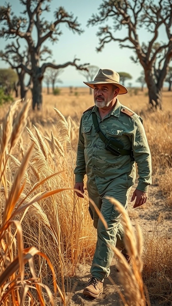 A Hunter in the Bush