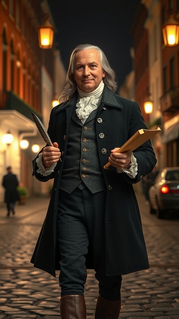 Franklin's Astonishment: A Journey Through Time to the Age of Smartphones