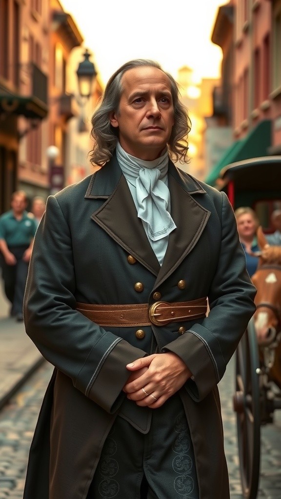 Benjamin Franklin's Astonishment: A Journey Through Time to the Modern Marvels of Progress