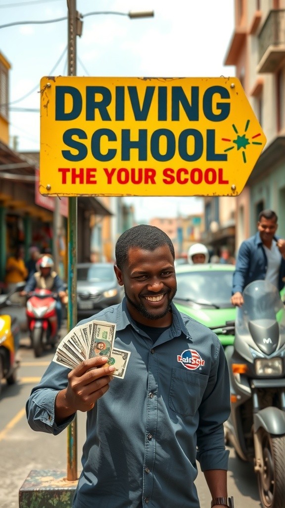 Apprends à conduire pour 5000 G - Promo Spécial 1/2 Bourse !