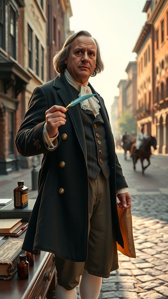 Benjamin Franklin: A Journey Through Time to the Age of Smartphones!