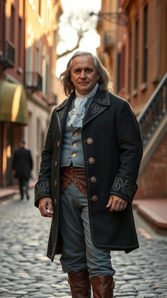 Benjamin Franklin's Time-Defying Encounter with Modern Marvels!