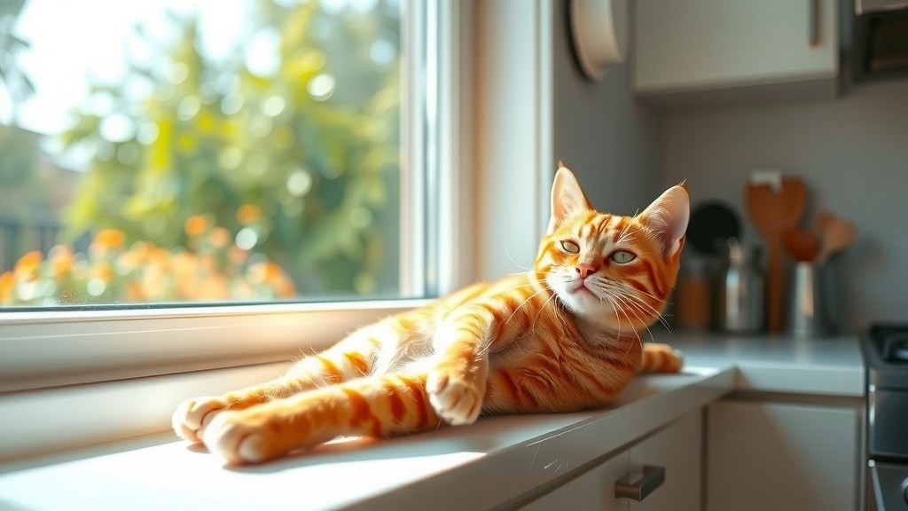 Orange Cat's Wild Desert Adventure!