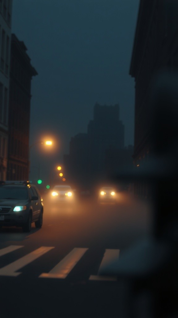 The Haunting Figure on California Street