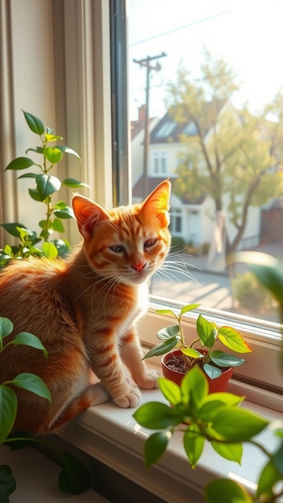 Whiskers' Adventurous Journey: A Cat's Epic Quest