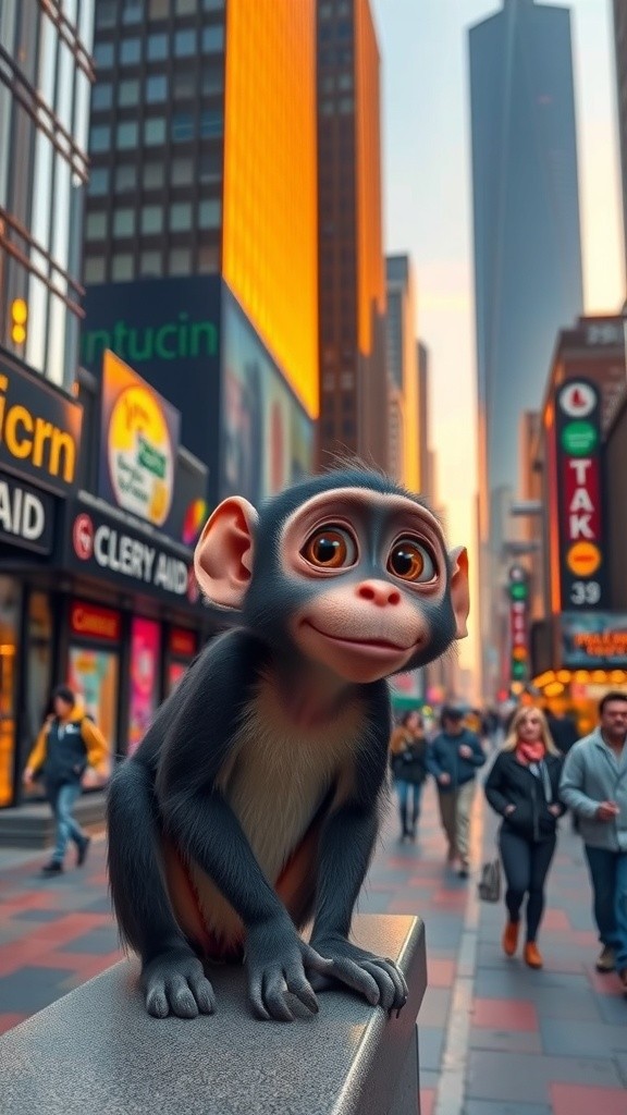 Monkey Business in the City