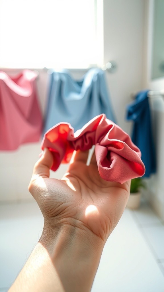 Luxurious Handmade Scrunchies for Your Hair