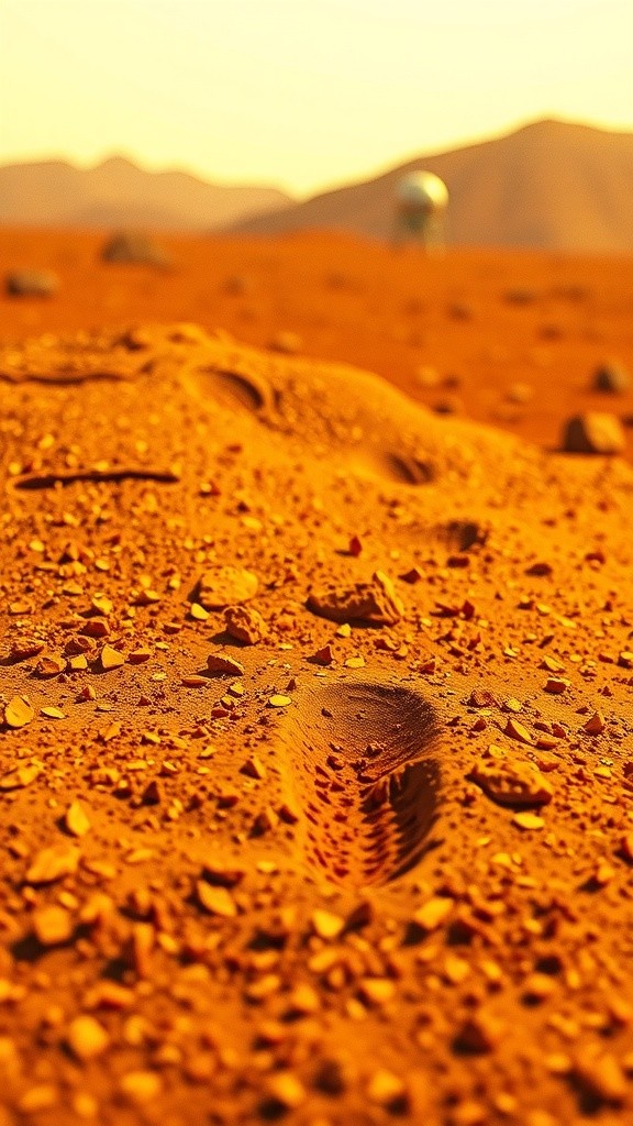 Earth People Stay on Mars