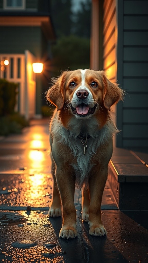 The Wait on a Rainy Night