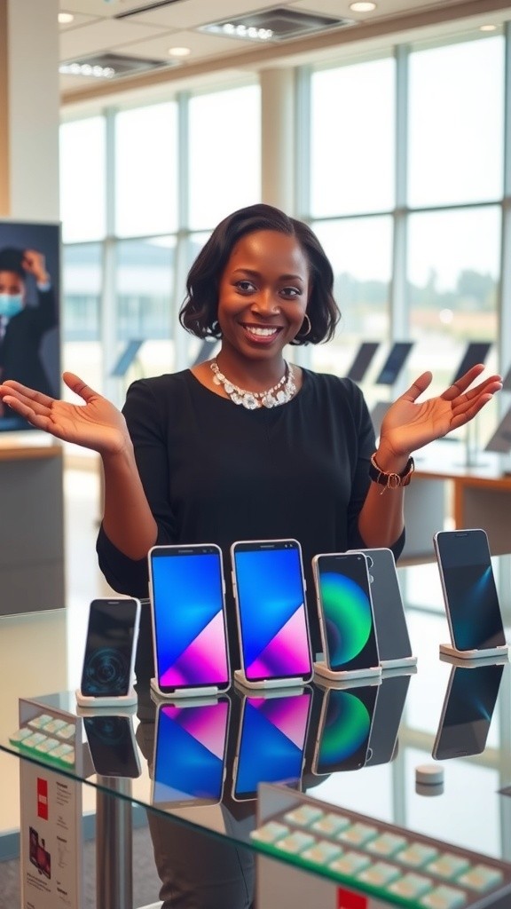Découvrez le Nouveau Smartphone Samsung en Showroom!