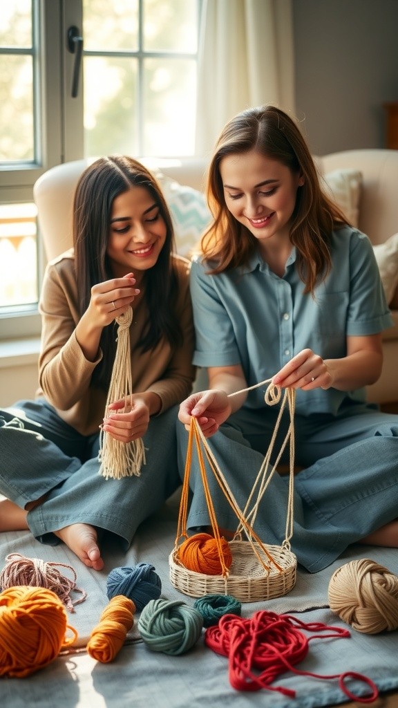 Knotting Lives: Macrame and Community