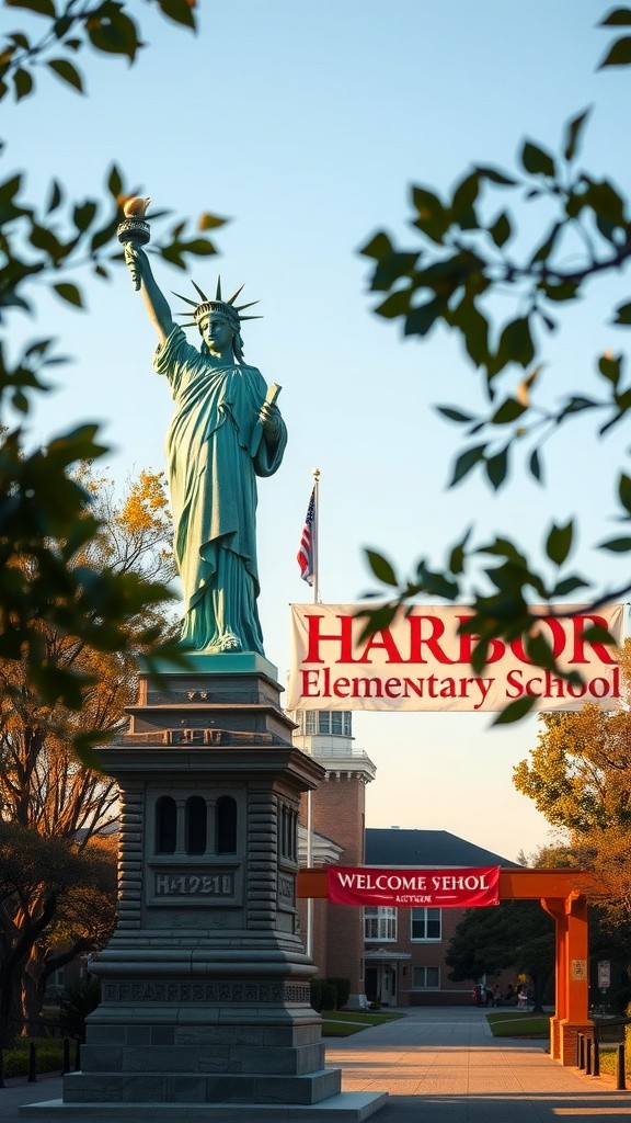 Liberty Lights Up Her First Day!