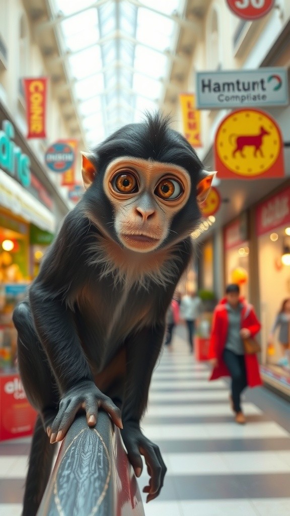 Monyet Pengusaha: Marcel Sang Penjaga Kios