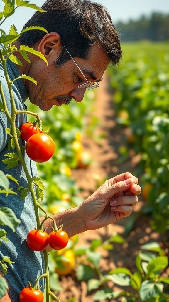 Nutrient Alchemy: A Symphony of Life in the Tomato Field