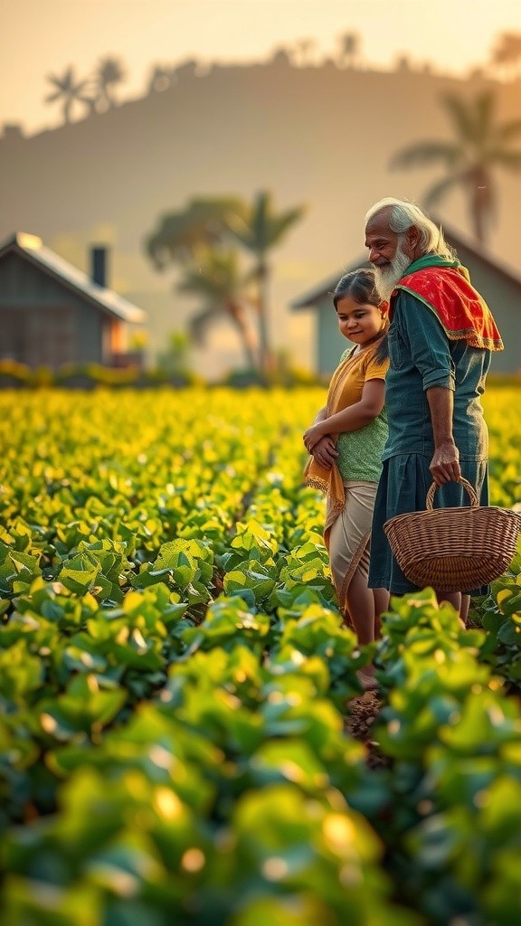 भगवान कृष्ण की गाँववालों की मदद