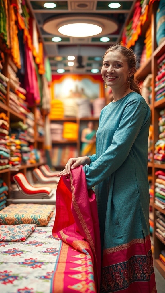 বাংলাদেশি শাড়ি ও খাবার: আমেরিকান মেয়ের অভিজ্ঞতা