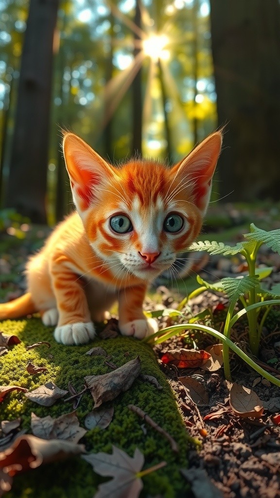 The Cat and the Deer: A Tale of Kindness