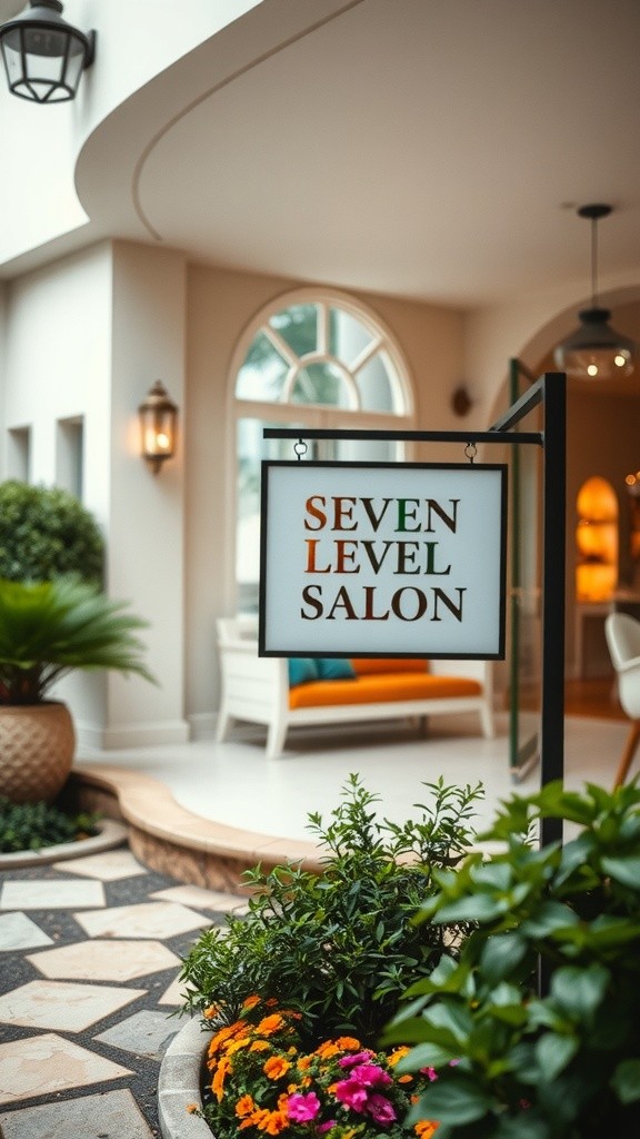Highlighting the Branding of Seven Level Salon