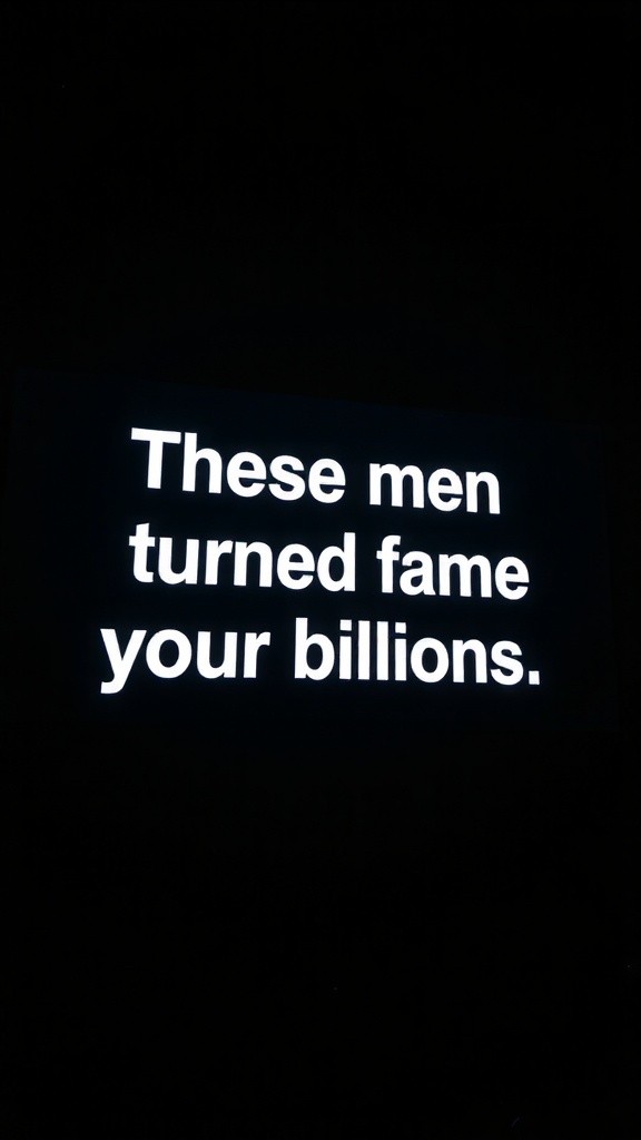 Millionaires Work Hard. Billionaires Buy Time.