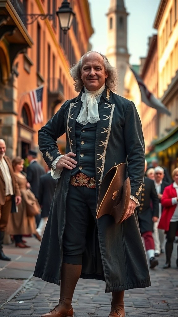 Franklin's Bewilderment: A Journey Through Time to the Age of Smartphones!